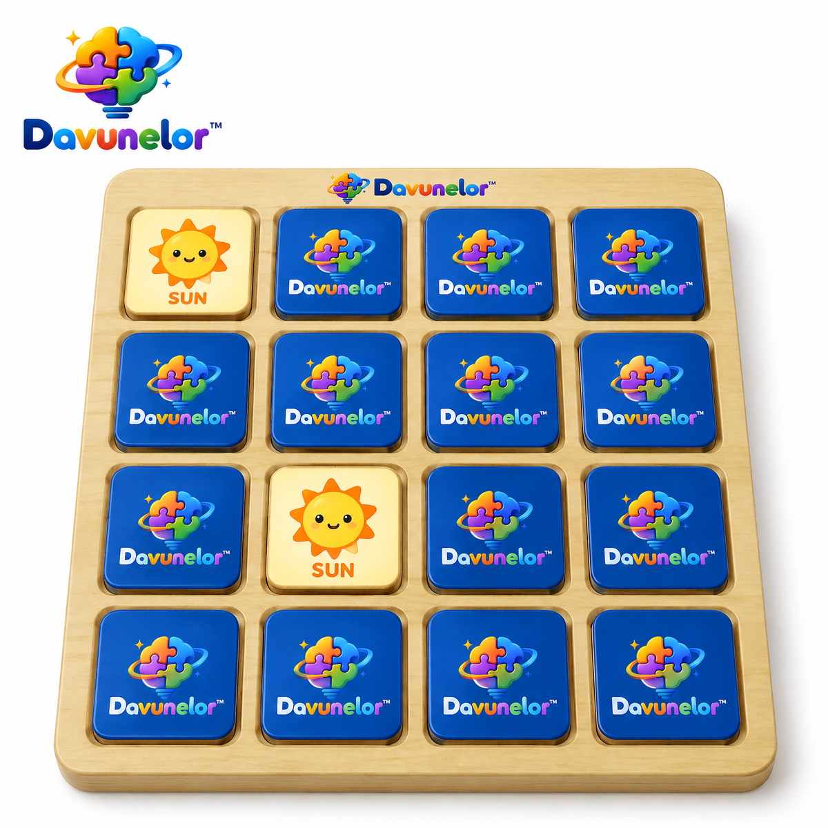 Davunelor MemoryFlip Matching Game — product view 2