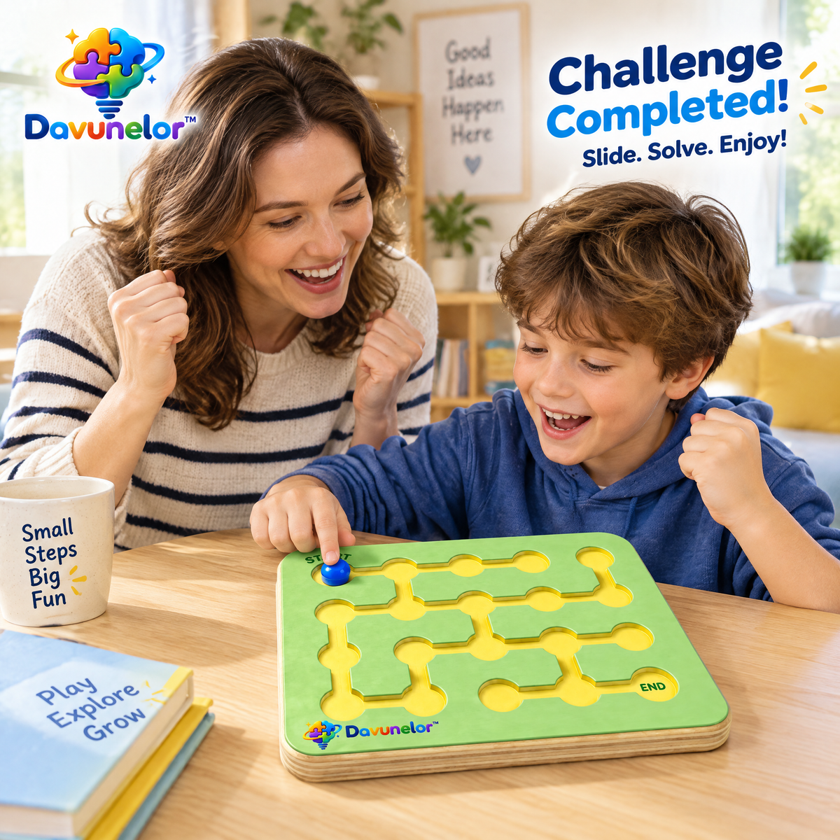 Davunelor LogicPath Maze Board — product view 1