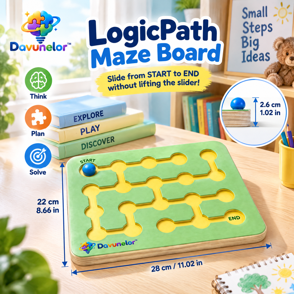 Davunelor LogicPath Maze Board — product view 5