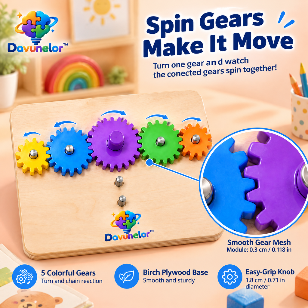 Davunelor GearPlay Activity Board — product view 3