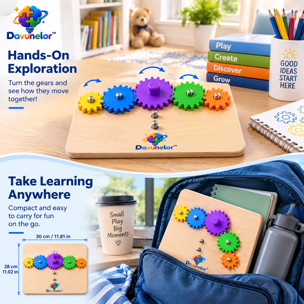 Davunelor GearPlay Activity Board — product view 4