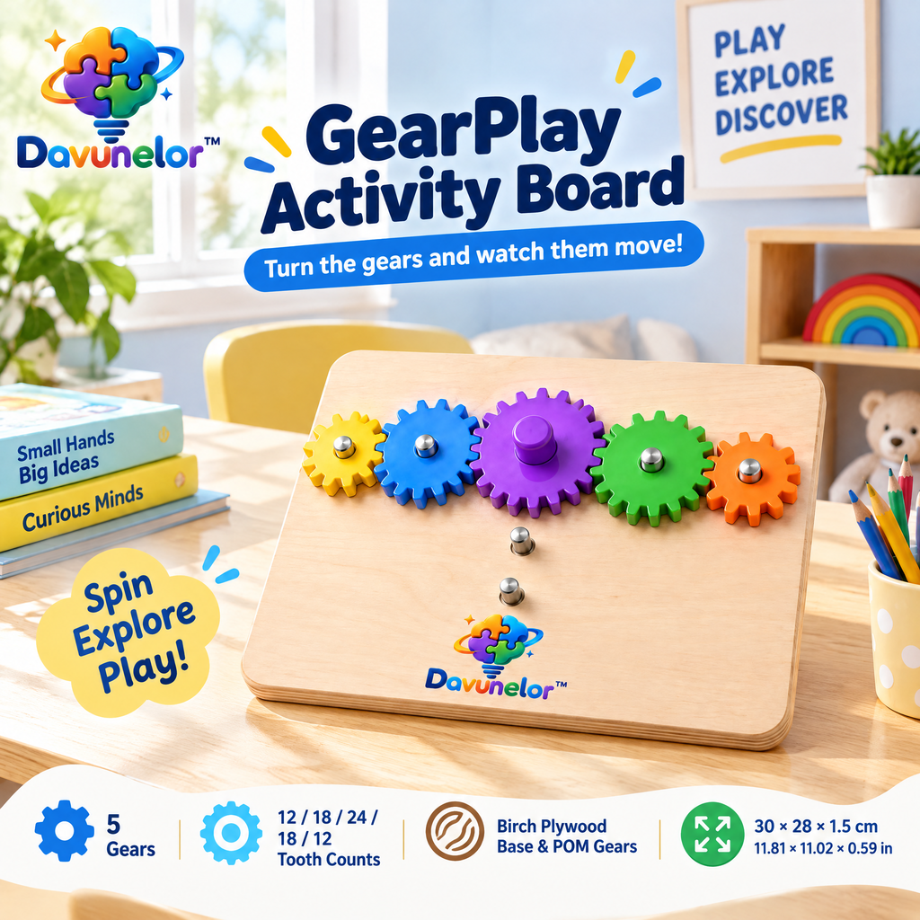 Davunelor GearPlay Activity Board — product view 5