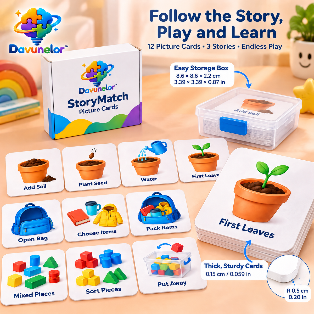Davunelor StoryMatch Picture Cards — product view 5