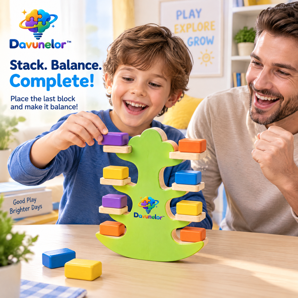 Davunelor BalanceTree Stacking Toy — product view 1